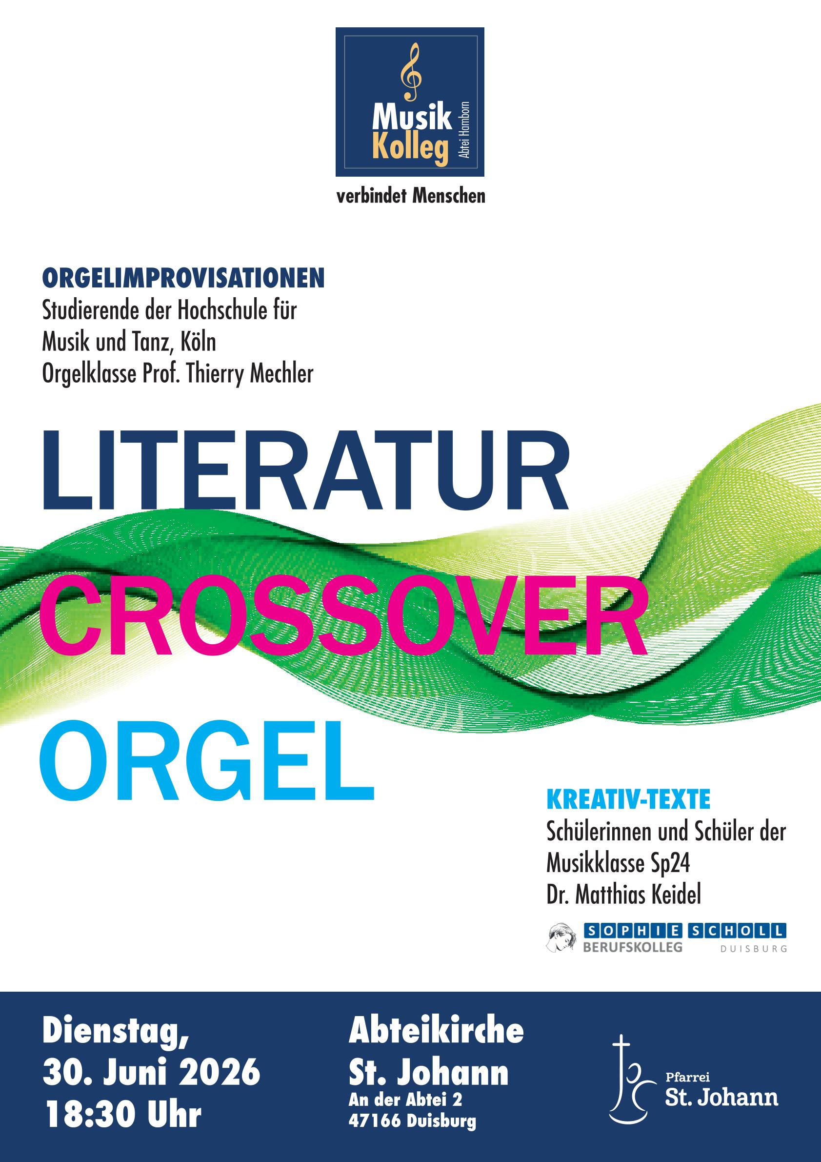 Literatur Crossover Orgel